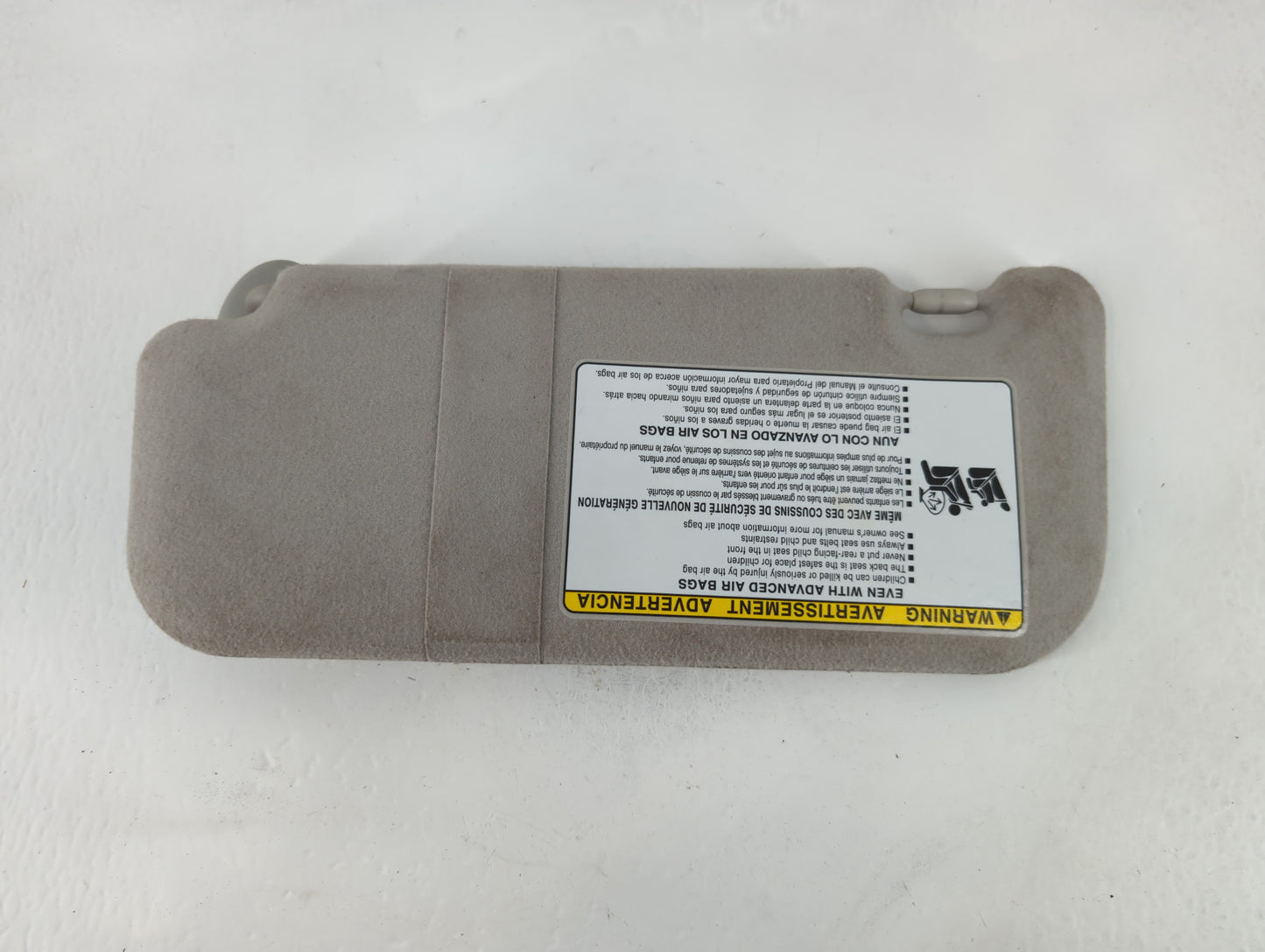 2009-2014 Toyota Matrix Sun Visor Shade Replacement Passenger Right Mirror Fits Fits 2009 2010 2011 2012 2013 2014 OEM Used Auto Parts - Oemusedautoparts1.com