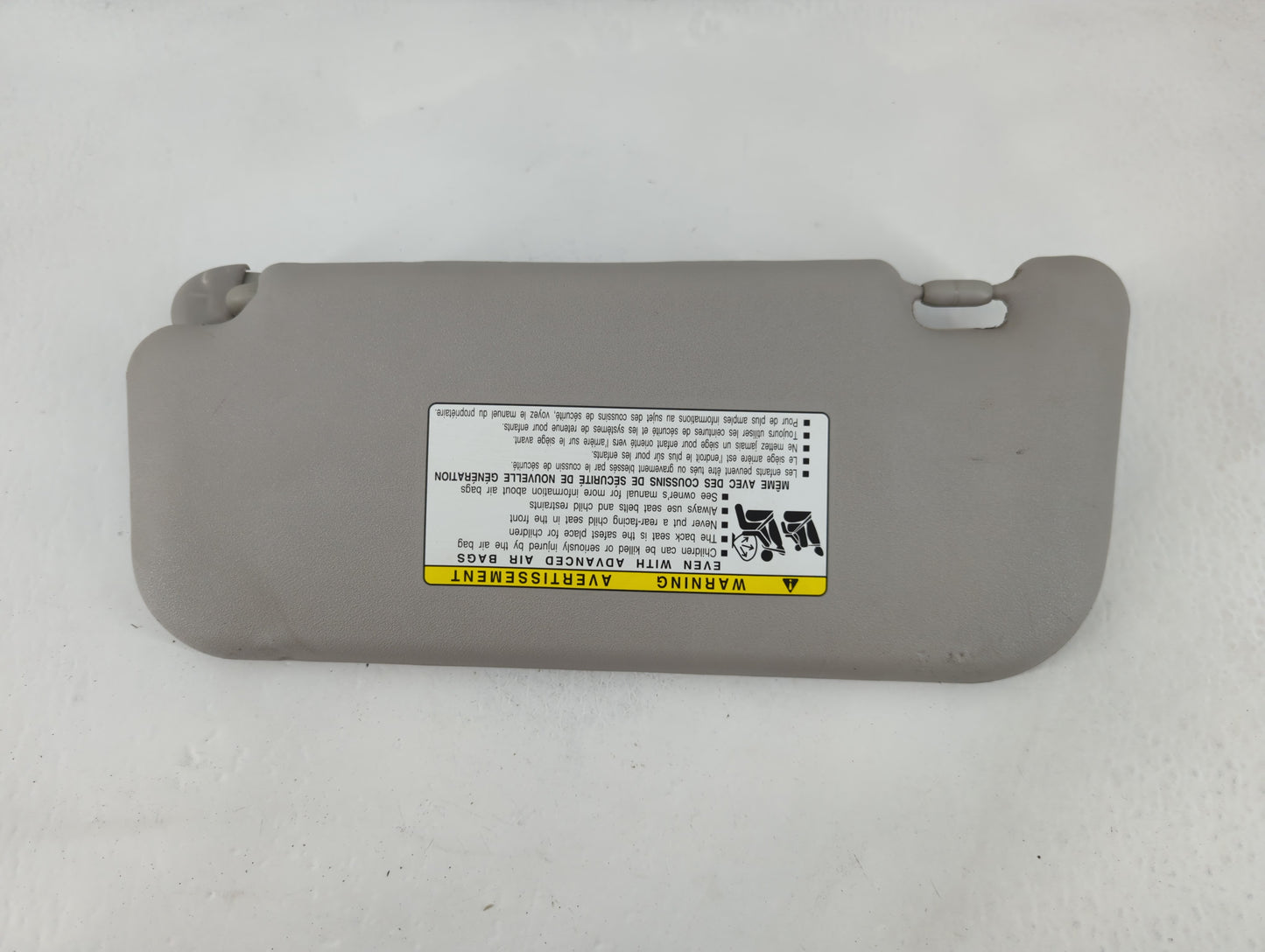 2009-2013 Toyota Corolla Sun Visor Shade Replacement Passenger Right Mirror Fits Fits 2009 2010 2011 2012 2013 OEM Used Auto Parts - Oemusedautoparts1.com