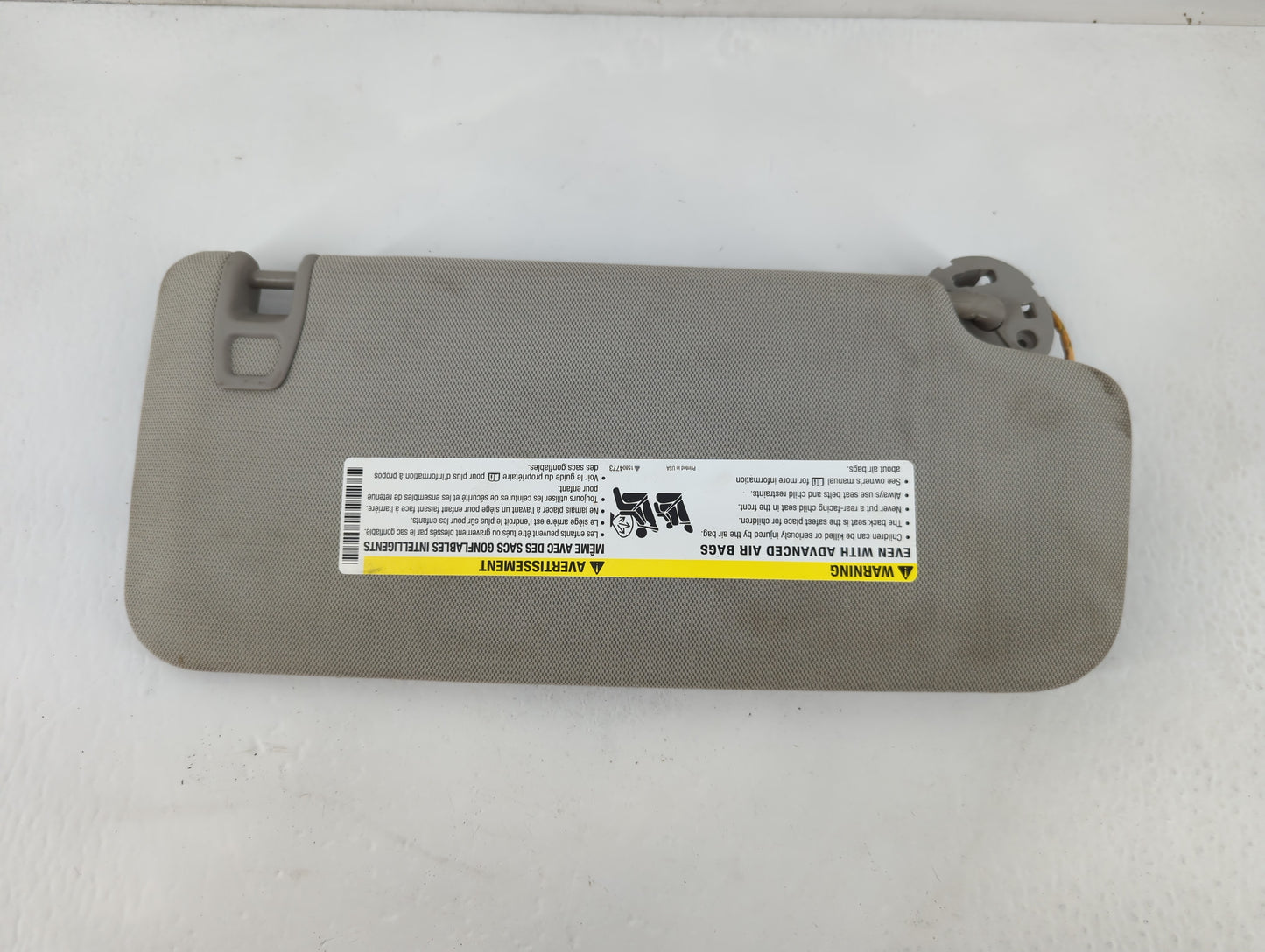 2010-2017 Gmc Terrain Sun Visor Shade Replacement Driver Left Mirror Fits Fits 2010 2011 2012 2013 2014 2015 2016 2017 OEM Used Auto Parts - Oemusedautoparts1.com