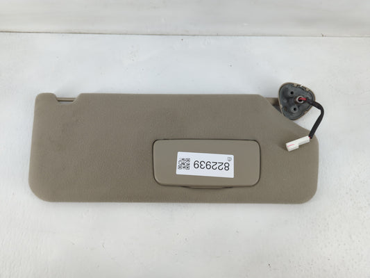 2011-2014 Toyota Sienna Sun Visor Shade Replacement Passenger Right Mirror Fits Fits 2011 2012 2013 2014 OEM Used Auto Parts
