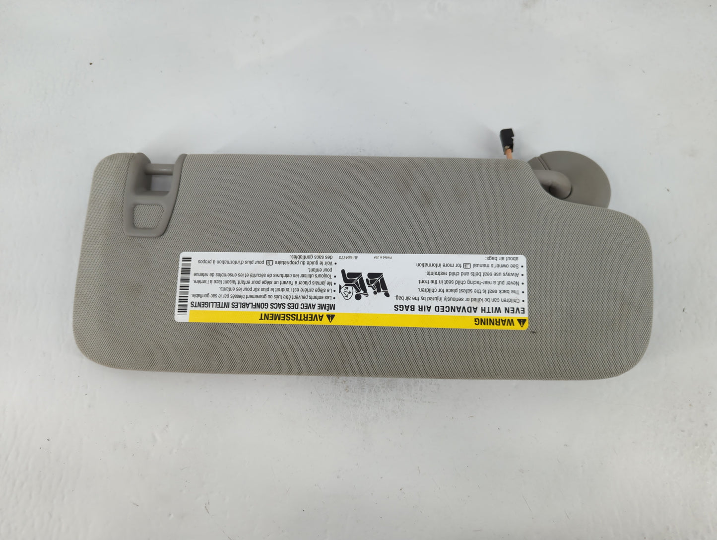 2016 Buick Lacrosse Sun Visor Shade Replacement Driver Left Mirror Fits OEM Used Auto Parts - Oemusedautoparts1.com