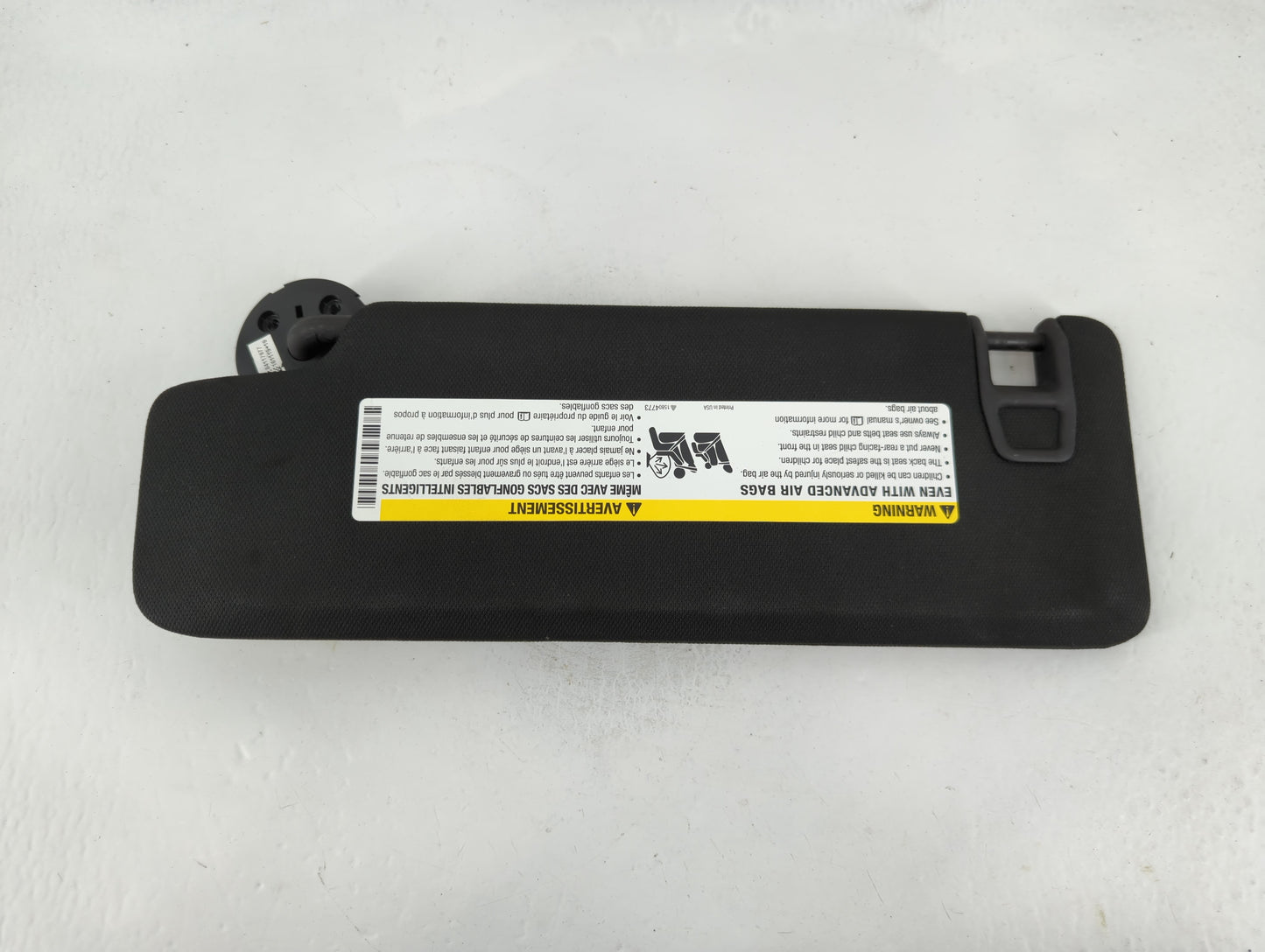 2021 Chevrolet Camaro Sun Visor Shade Replacement Passenger Right Mirror Fits OEM Used Auto Parts - Oemusedautoparts1.com