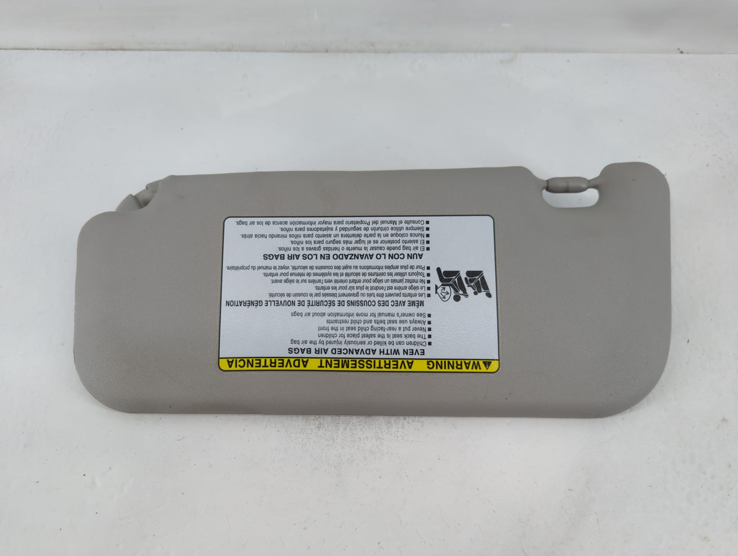 2009-2013 Toyota Corolla Sun Visor Shade Replacement Passenger Right Mirror Fits Fits 2009 2010 2011 2012 2013 OEM Used Auto Parts - Oemusedautoparts1.com