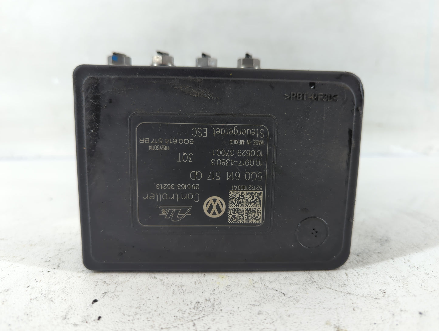 2021 Volkswagen Jetta ABS Pump Control Module Replacement P/N:5Q0 614 517 GD Fits OEM Used Auto Parts - Oemusedautoparts1.com