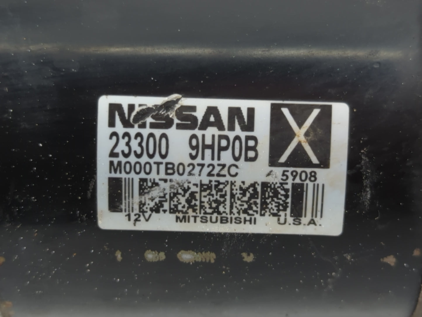 2015-2020 Nissan Pathfinder Car Starter Motor Solenoid OEM P/N:23300 9HP0B Fits Fits 2015 2016 2017 2018 2019 2020 2021 2022 OEM Used Auto Parts - Oemusedautoparts1.com