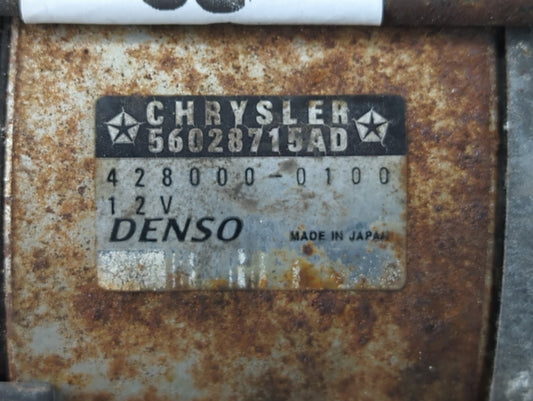 2002-2004 Dodge Ram 1500 Car Starter Motor Solenoid OEM P/N:428000-0100 Fits Fits 2002 2003 2004 OEM Used Auto Parts