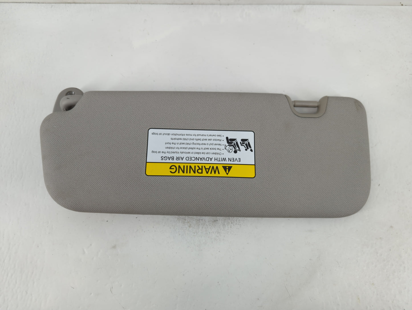 2014-2016 Kia Forte Sun Visor Shade Replacement Passenger Right Mirror Fits Fits 2014 2015 2016 OEM Used Auto Parts - Oemusedautoparts1.com