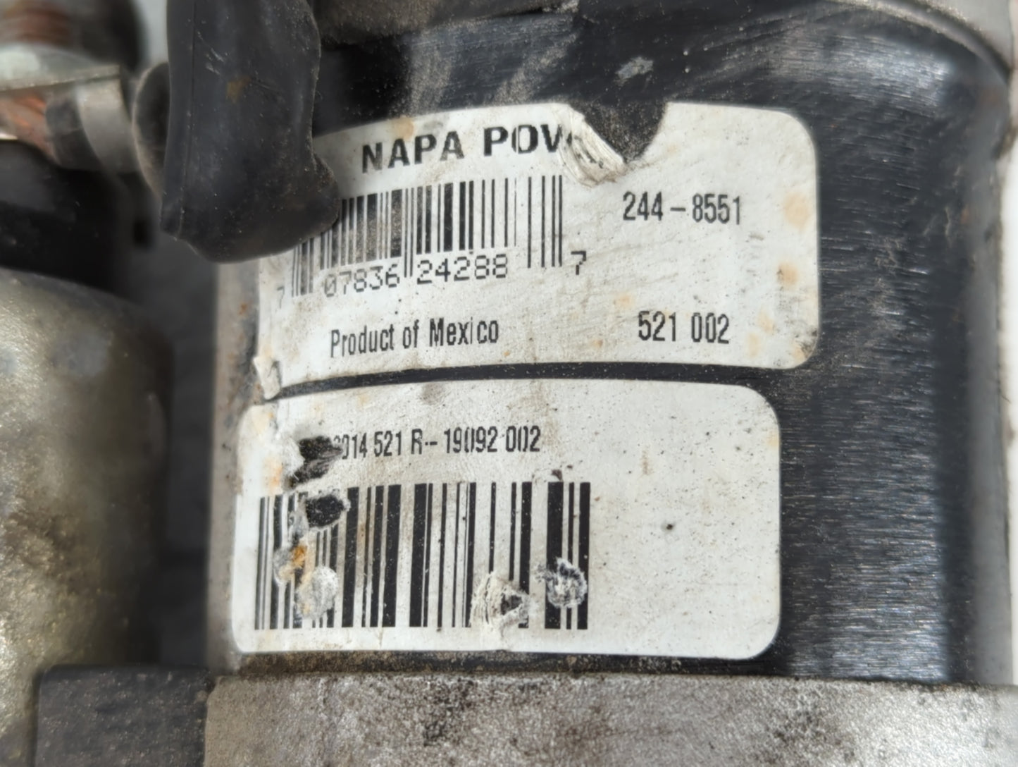 2012-2019 Nissan Versa Car Starter Motor Solenoid OEM P/N:07836 24288 Fits Fits 2012 2013 2014 2015 2016 2017 2018 2019 OEM Used Auto Parts - Oemusedautoparts1.com