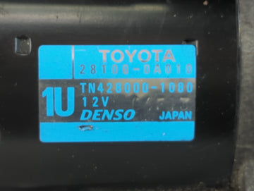 2004-2008 Toyota Solara Car Starter Motor Solenoid OEM P/N:TN428000-1080 28100-0A011 Fits OEM Used Auto Parts