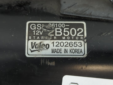 2012-2020 Hyundai Veloster Car Starter Motor Solenoid OEM P/N:26100-2B502 Fits OEM Used Auto Parts