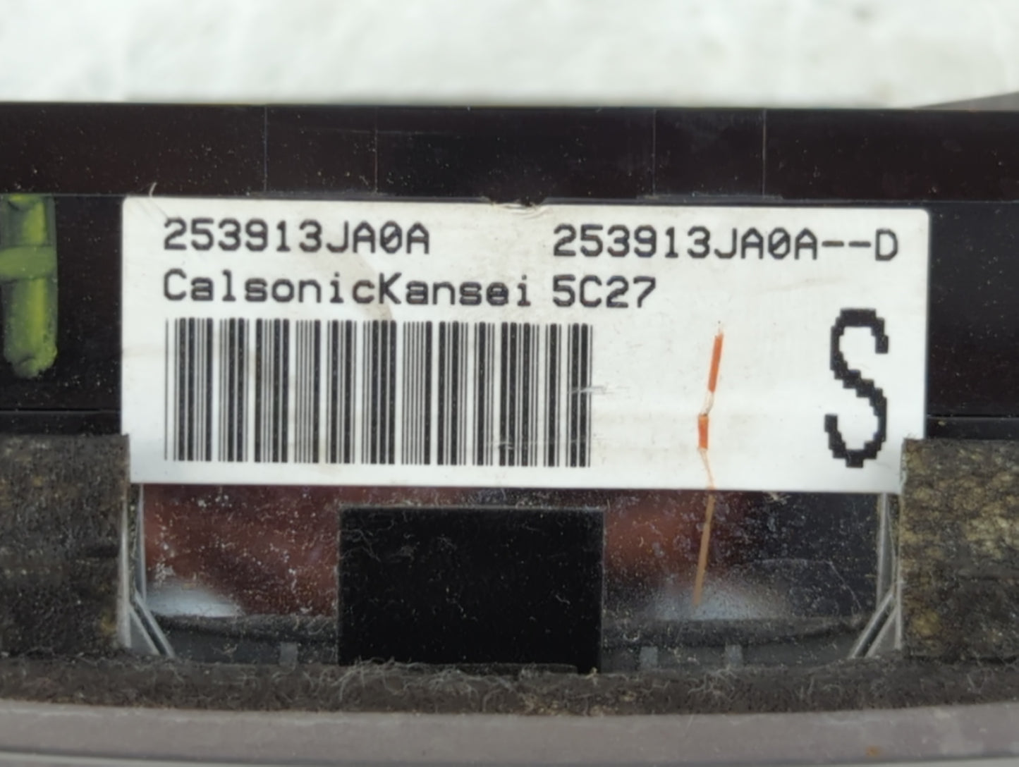 2014-2016 Infiniti Qx60 Radio AM FM Cd Player Receiver Replacement P/N:253913JA0A Fits Fits 2013 2014 2015 2016 OEM Used Auto Parts - Oemusedautoparts1.com