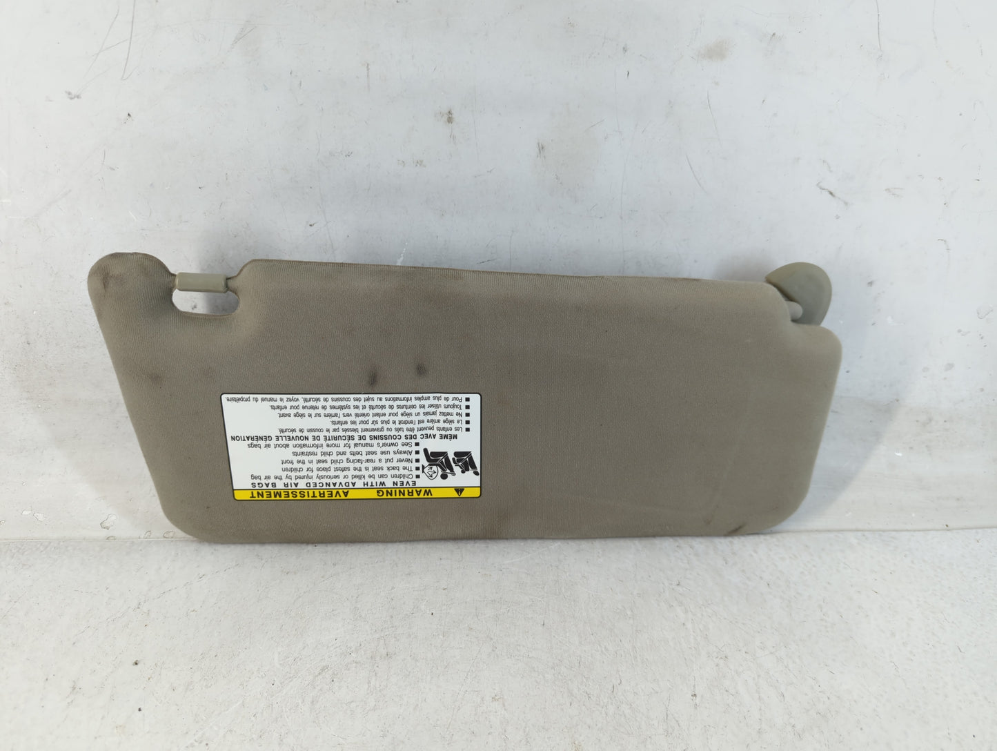 2007-2011 Toyota Camry Sun Visor Shade Replacement Driver Left Mirror Fits Fits 2007 2008 2009 2010 2011 OEM Used Auto Parts - Oemusedautoparts1.com