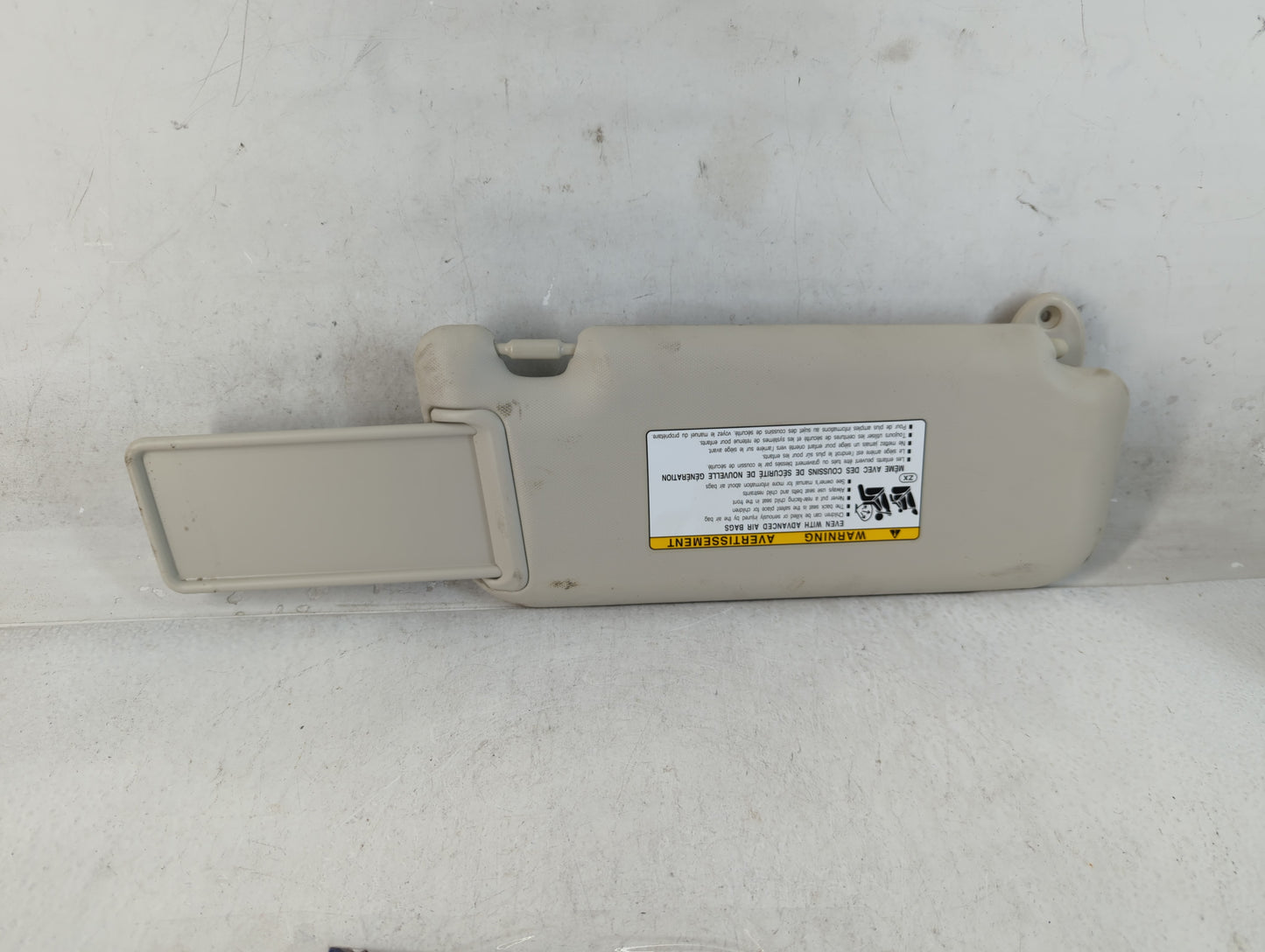 2023 Toyota Corolla Sun Visor Shade Replacement Driver Left Mirror Fits OEM Used Auto Parts - Oemusedautoparts1.com