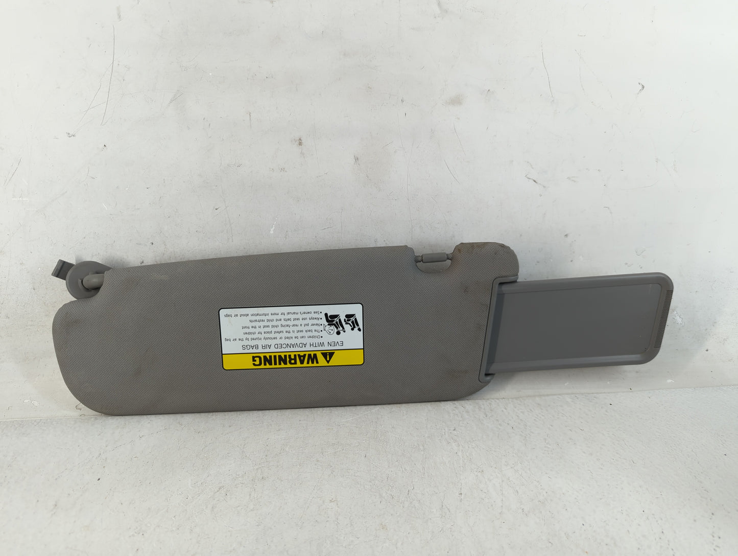 2012-2015 Hyundai Veloster Sun Visor Shade Replacement Passenger Right Mirror Fits Fits 2012 2013 2014 2015 OEM Used Auto Parts - Oemusedautoparts1.com