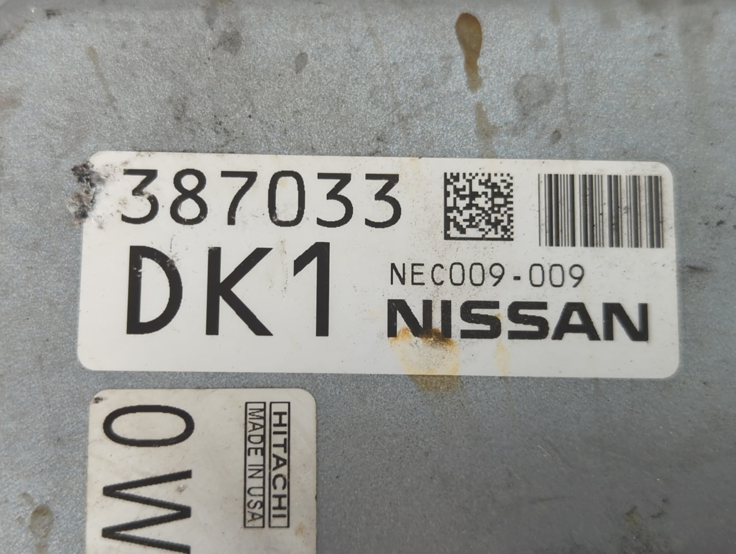 2011-2013 Nissan Altima PCM Engine Control Computer ECU ECM PCU OEM P/N:NEC009-009 DK1, 387033 Fits Fits 2011 2012 2013 OEM Used Auto Parts - Oemusedautoparts1.com