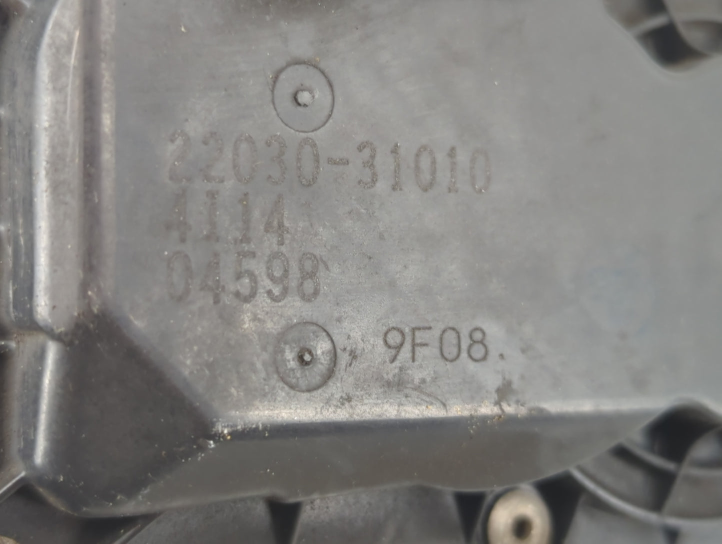 2003-2009 Toyota 4runner Throttle Body P/N:32030-31010 Fits Fits 2003 2004 2005 2006 2007 2008 2009 2010 2011 2012 2013 2014 2015 OEM Used Auto Parts - Oemusedautoparts1.com
