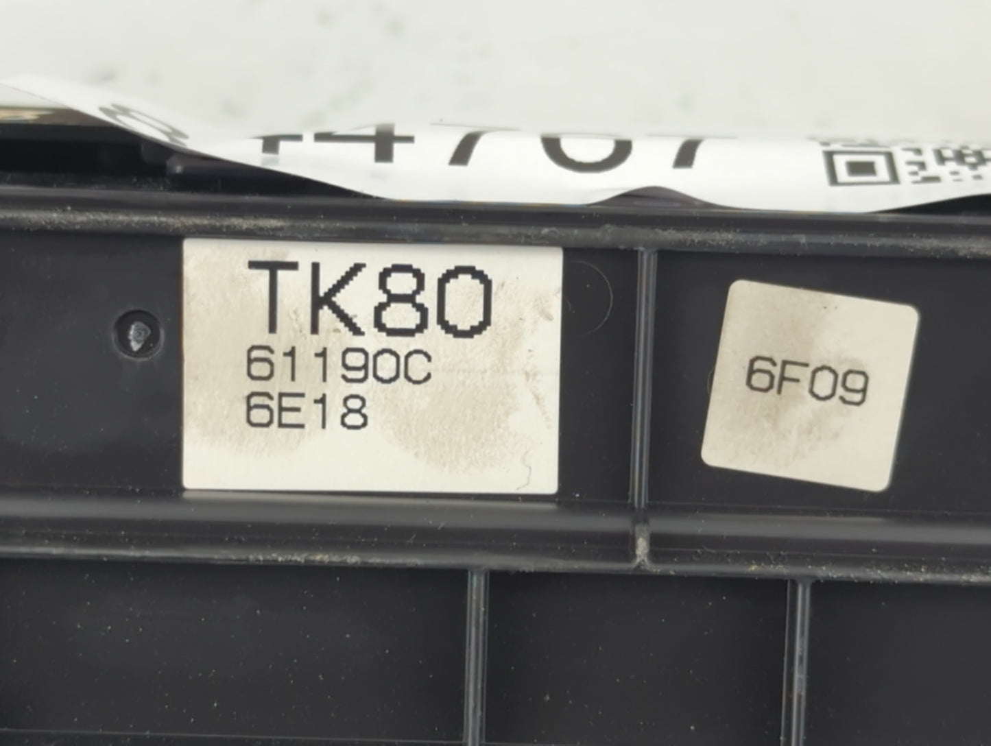 2016 Mazda Cx-9 Climate Control Module Temperature AC/Heater Replacement P/N:TK8061190C6E18 Fits OEM Used Auto Parts - Oemusedautoparts1.com
