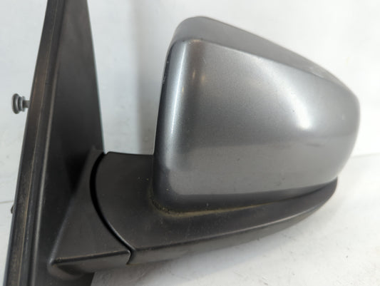 2005 Chevrolet Trailblazer Driver Left Side View Manual Door Mirror Grey