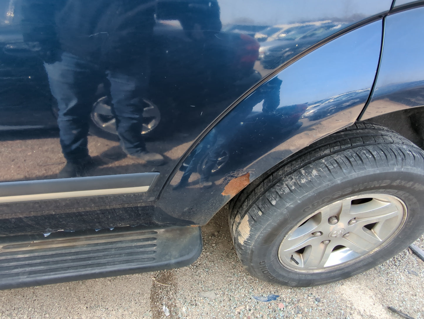 2004-2009 Dodge Durango Driver Rear Door Oem