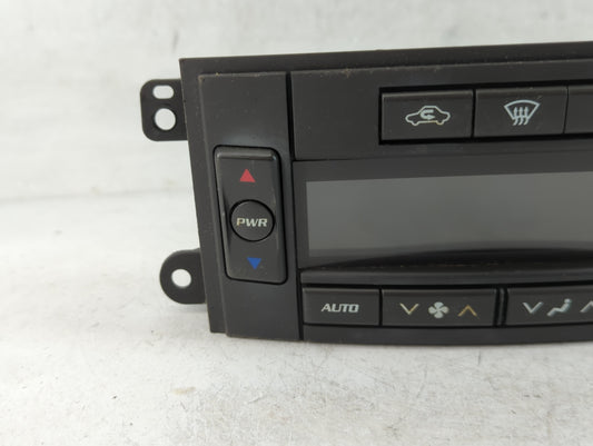 2005-2006 Cadillac Srx Climate Control Module Temperature AC/Heater Replacement P/N:15233493 Fits Fits 2005 2006 OEM Used Auto Parts