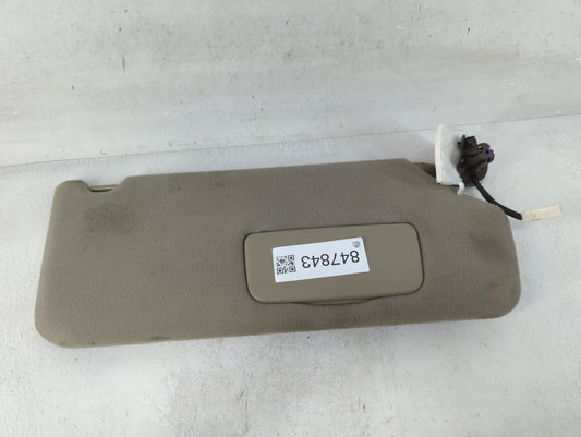 2011-2014 Toyota Sienna Sun Visor Shade Replacement Passenger Right Mirror Fits Fits 2011 2012 2013 2014 OEM Used Auto Parts