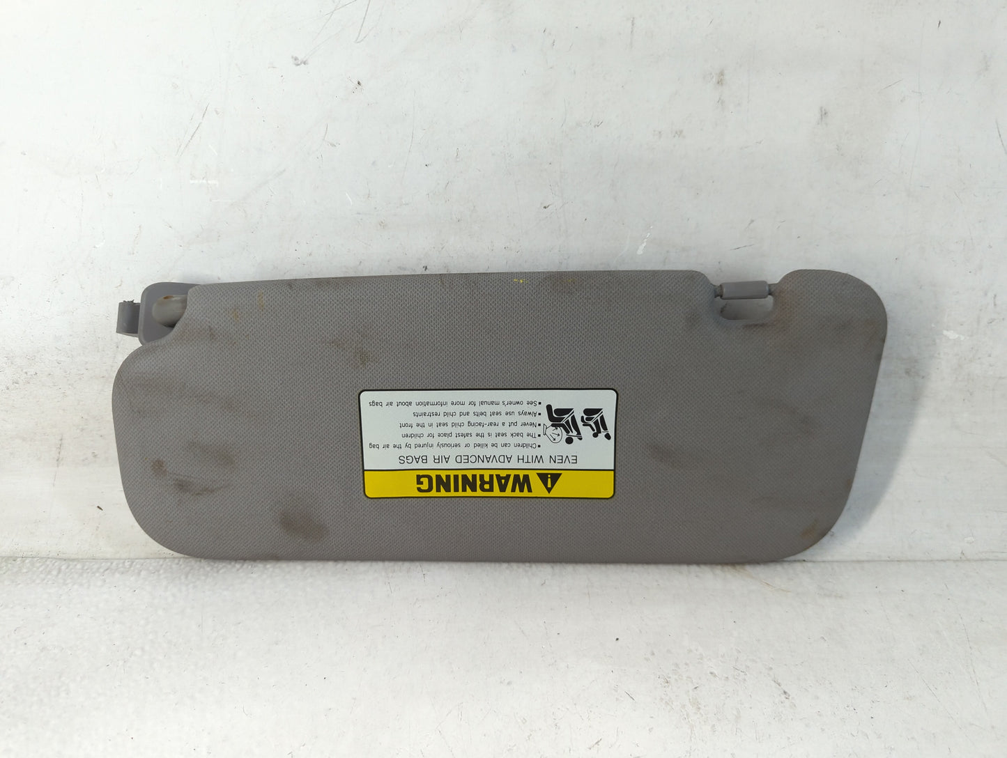2014-2017 Hyundai Accent Sun Visor Shade Replacement Passenger Right Mirror Fits Fits 2014 2015 2016 2017 OEM Used Auto Parts - Oemusedautoparts1.com