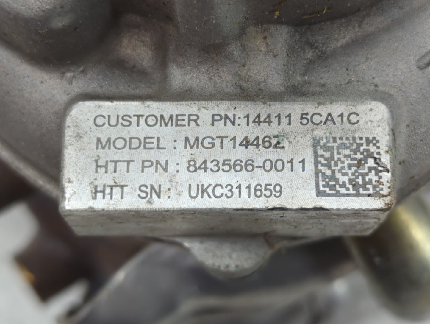 2016 Infiniti Q50 Turbocharger Turbo Charger Super Charger Supercharger - Oemusedautoparts1.com