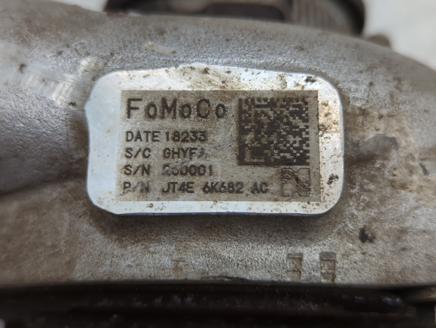 2018 Ford F-150 Turbocharger Turbo Charger Super Charger Supercharger - Oemusedautoparts1.com