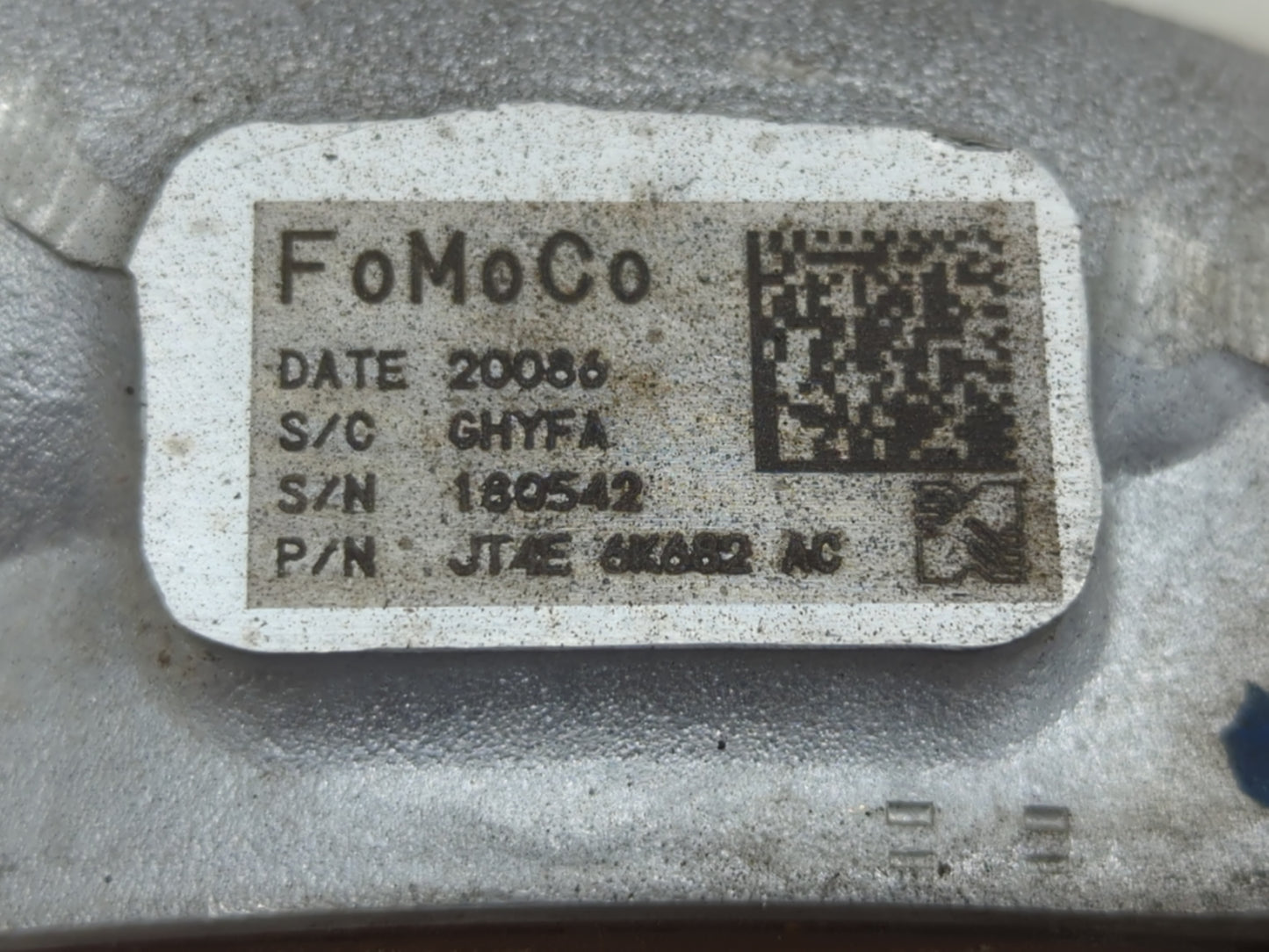 2018 Ford F-150 Turbocharger Turbo Charger Super Charger Supercharger - Oemusedautoparts1.com