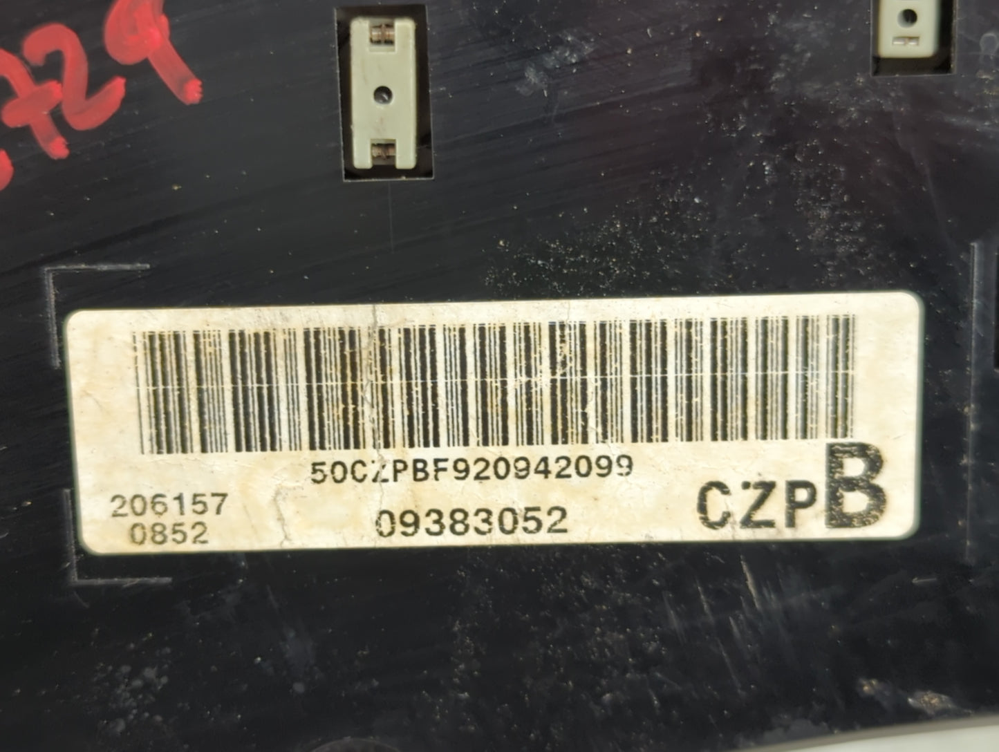 2000-2005 Pontiac Grand Am Instrument Cluster Speedometer Gauges P/N:2061570852 Fits Fits 2000 2001 2002 2003 2004 2005 OEM Used Auto Parts - Oemusedautoparts1.com