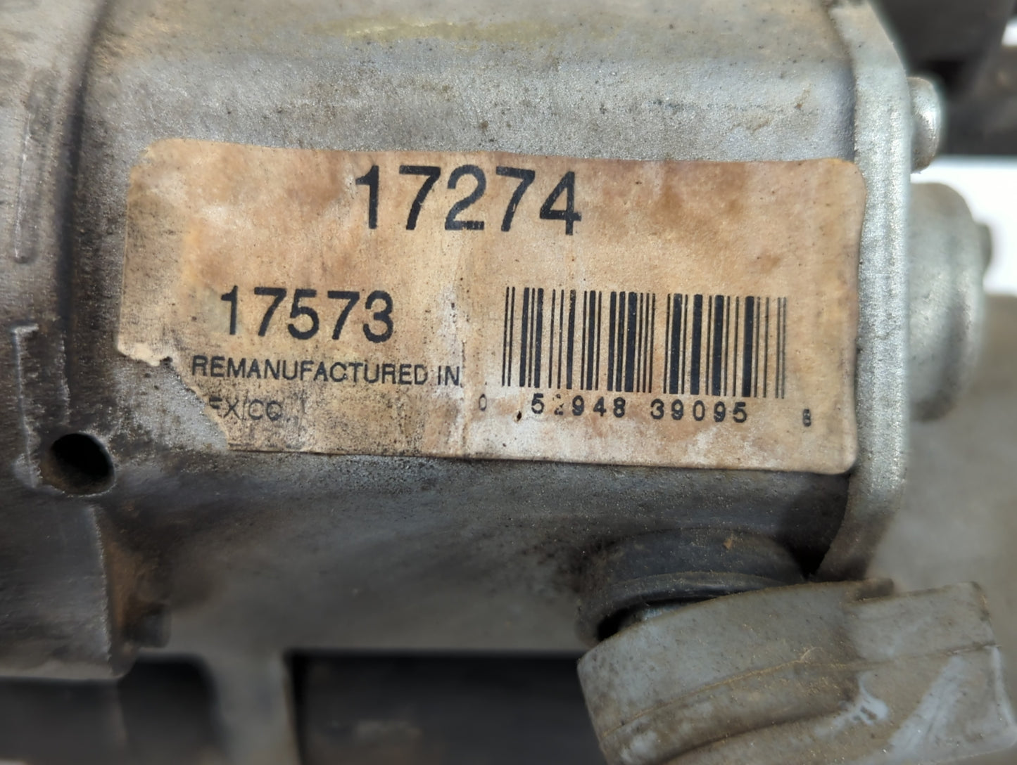 1997 Dodge Vd20 Car Starter Motor Solenoid OEM P/N:17573 52948 39095 Fits OEM Used Auto Parts