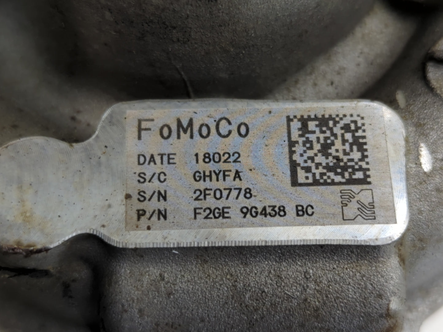 2015-2018 Ford Edge Turbocharger Turbo Charger Super Charger Supercharger