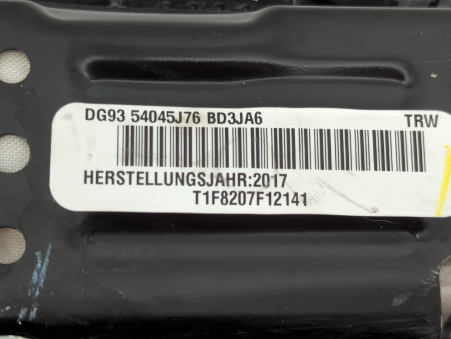 2013-2020 Ford Fusion Air Bag Driver Left Knee OEM P/N:DG93 54045J76 BD Fits Fits 2013 2014 2015 2016 2017 2018 2019 2020 OEM Used Auto Parts