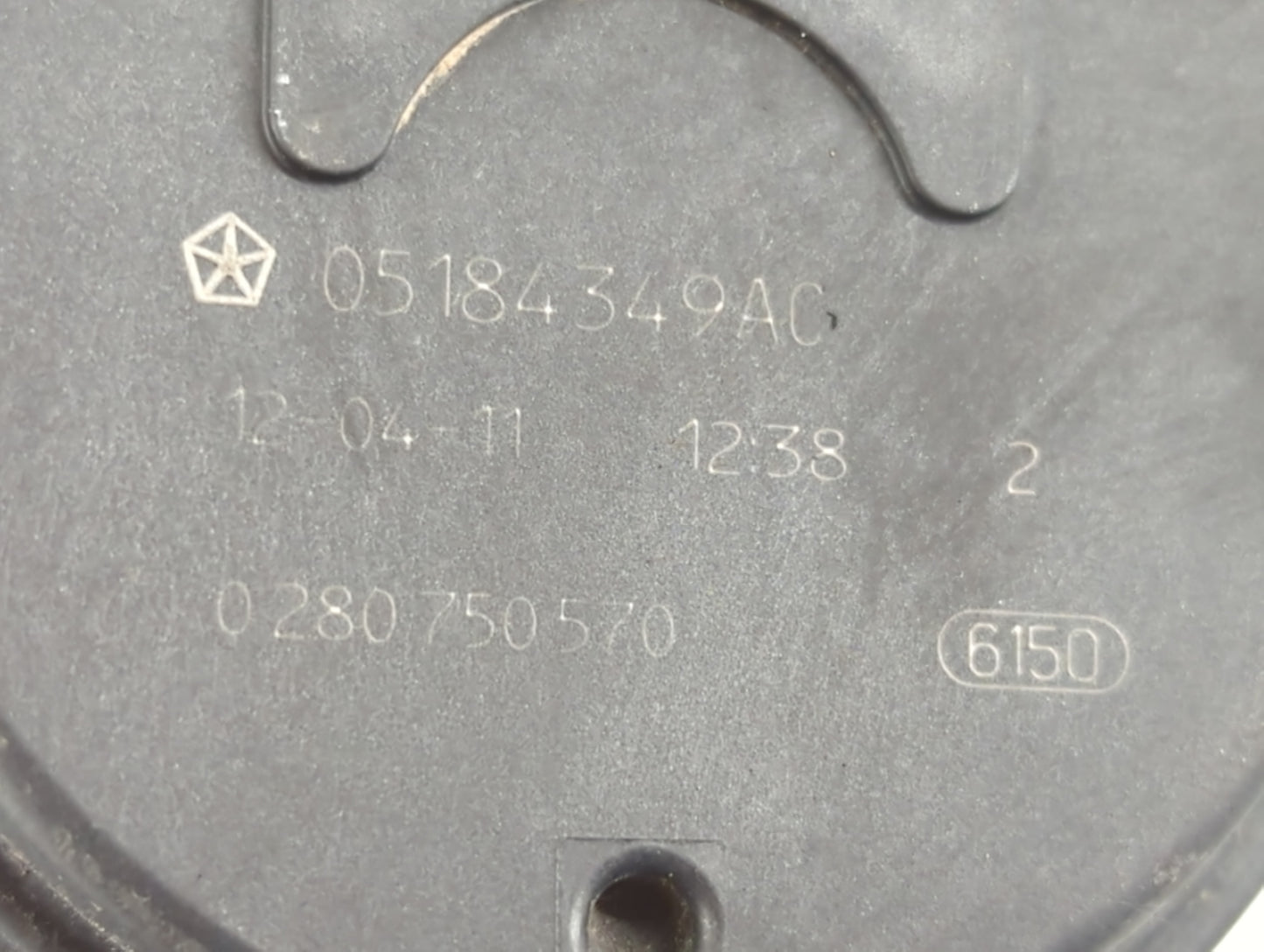 2011-2022 Chrysler 300 Throttle Body P/N:05184349ac Fits Fits 2011 2012 2013 2014 2015 2016 2017 2018 2019 2020 2021 2022 OEM Used Auto Parts