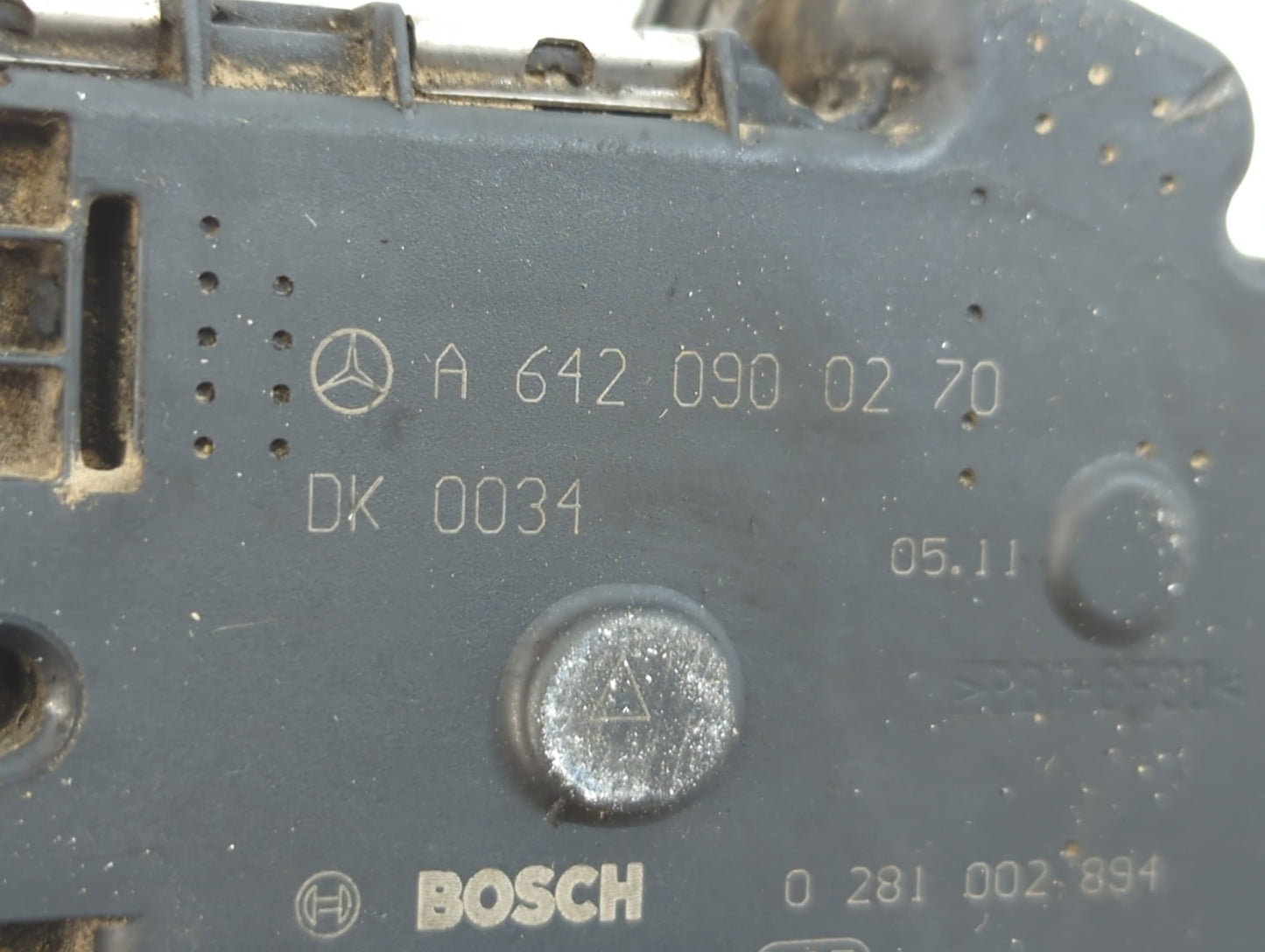 2011-2019 Ford F-350 Super Duty Throttle Body P/N:A 642 090 02 70 Fits Fits 2011 2012 2013 2014 2015 2016 2017 2018 2019 OEM Used Auto Parts