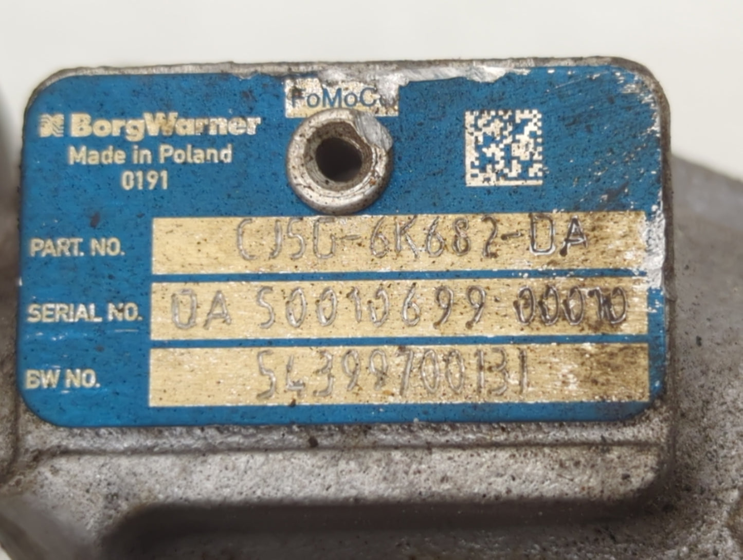 2013 Ford Escape Turbocharger Turbo Charger Super Charger Supercharger - Oemusedautoparts1.com