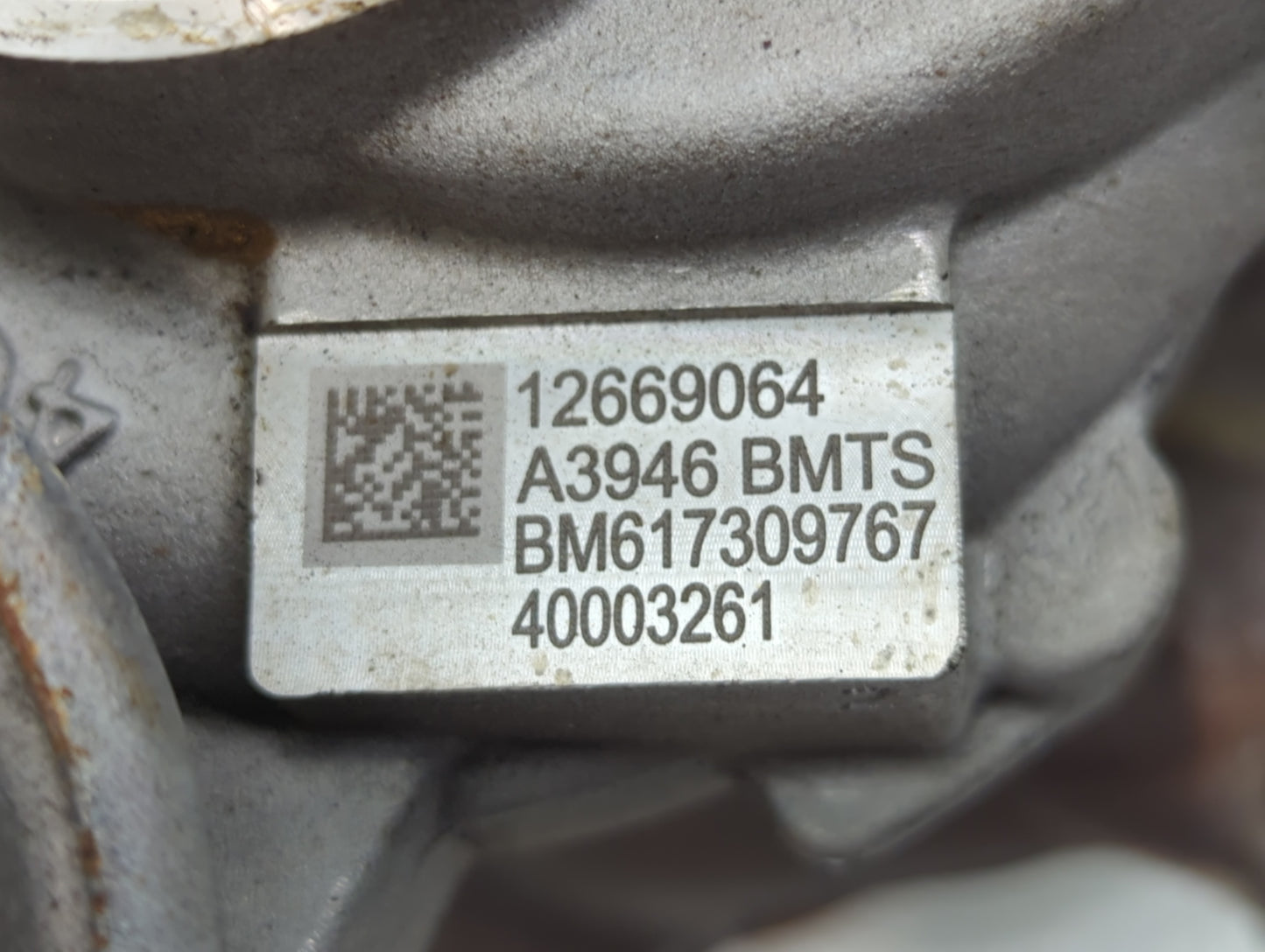 2016 Malibu Turbocharger Turbo Charger Super Charger Supercharger - Oemusedautoparts1.com