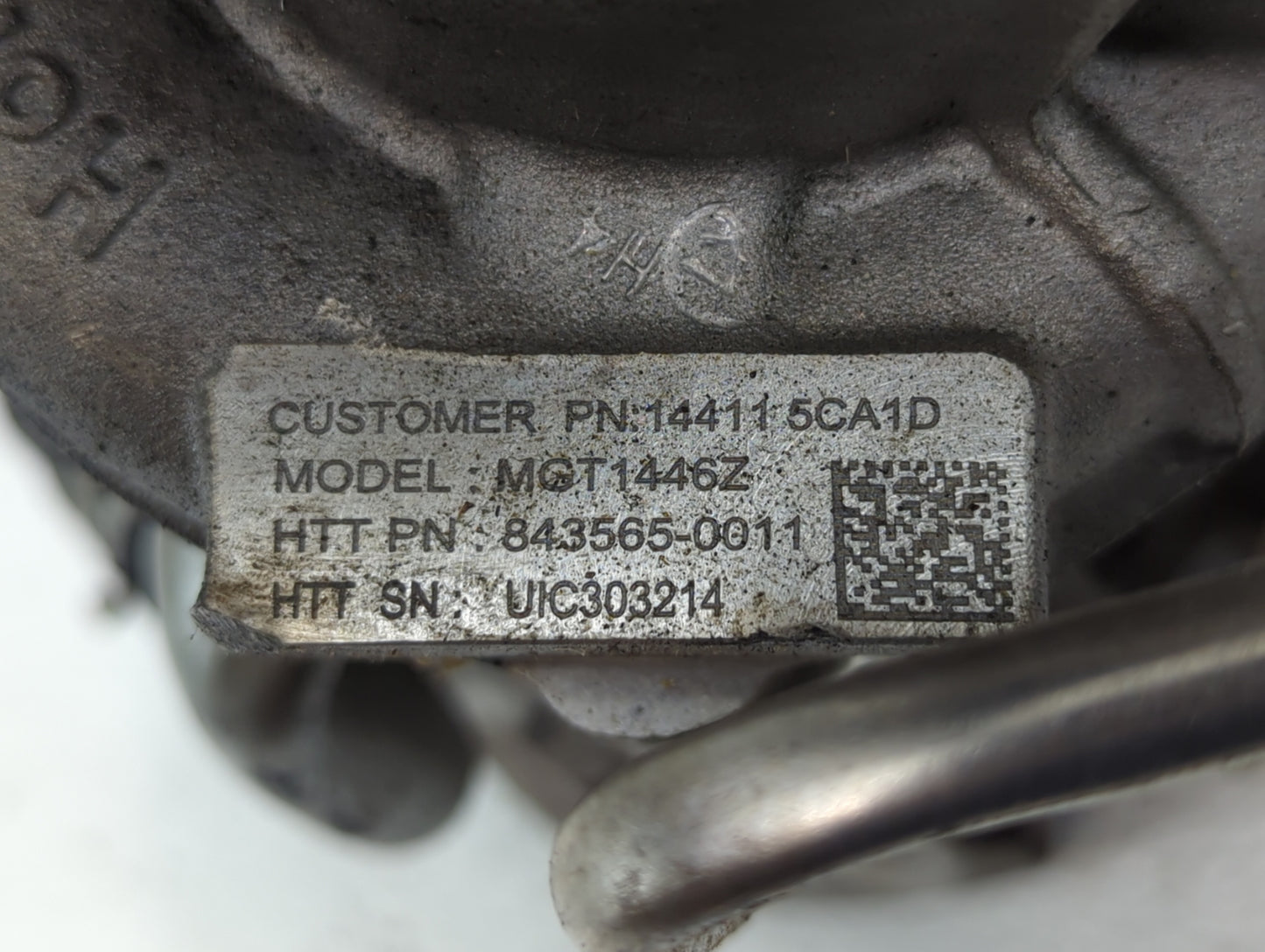 2016 Infiniti Q50 Turbocharger Turbo Charger Super Charger Supercharger - Oemusedautoparts1.com