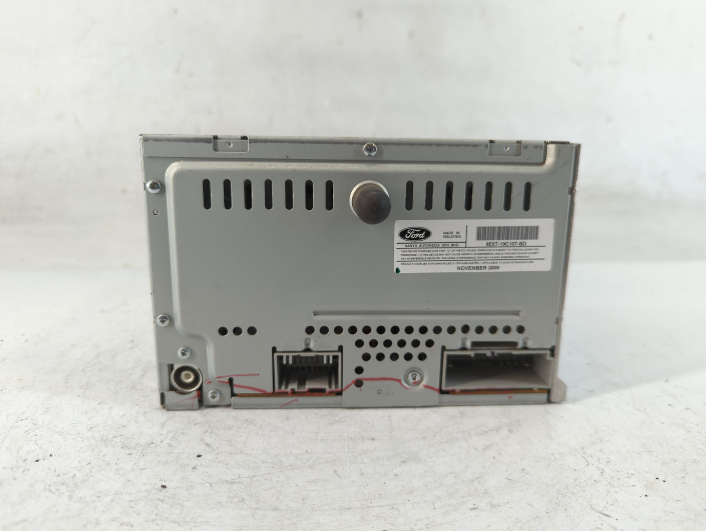 2010 Ford Fusion Radio AM FM Cd Player Receiver Replacement P/N:9E5T-19C107-BD Fits OEM Used Auto Parts