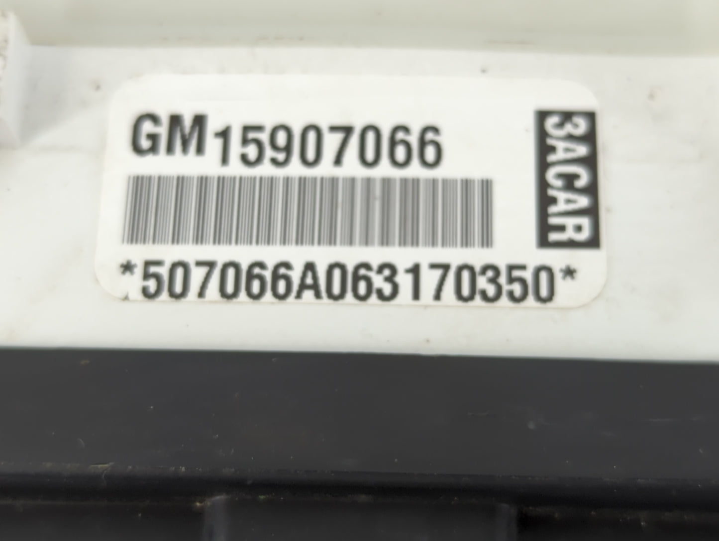 2007 Pontiac G5 Instrument Cluster Speedometer Gauges P/N:15907066 Fits OEM Used Auto Parts