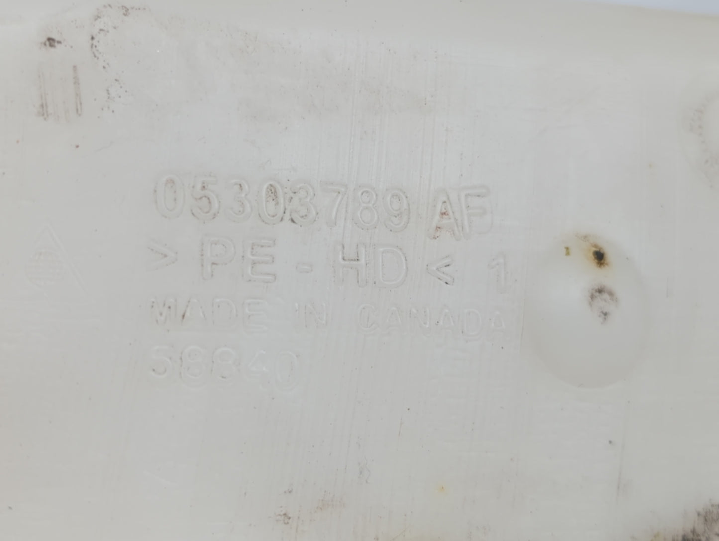 Jeep Compass Windshield Washer Fluid Reservoir Bottle Oem