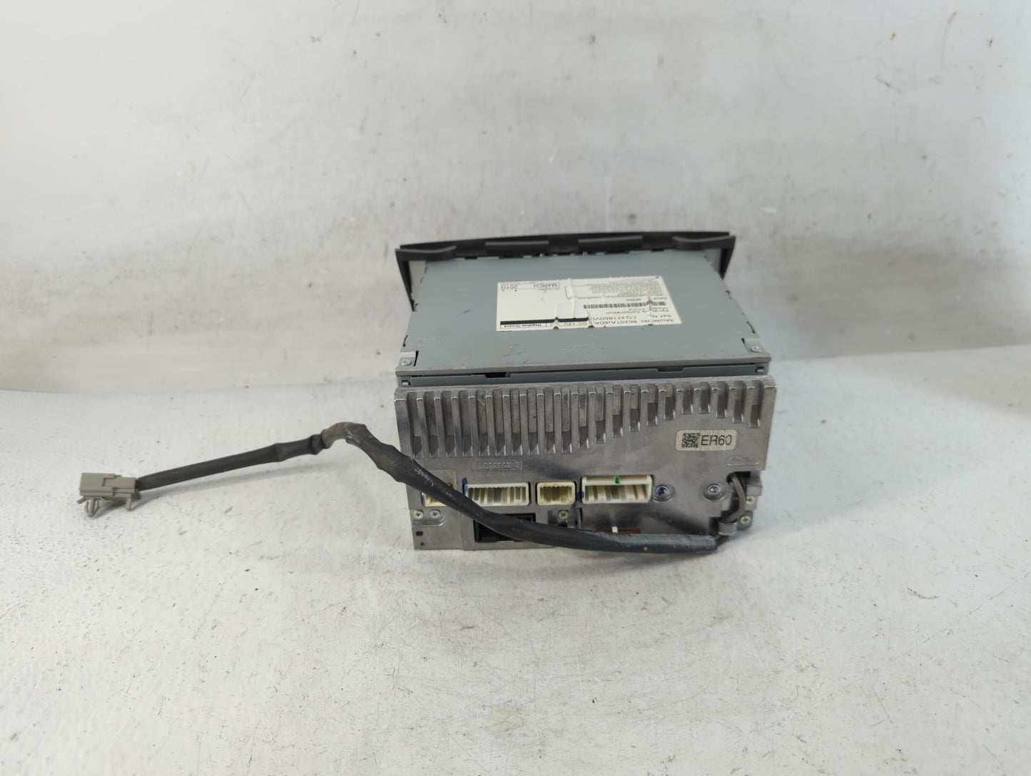 2010-2012 Subaru Legacy Radio AM FM Cd Player Receiver Replacement P/N:86201AJ60A Fits Fits 2010 2011 2012 OEM Used Auto Parts - Oemusedautoparts1.com