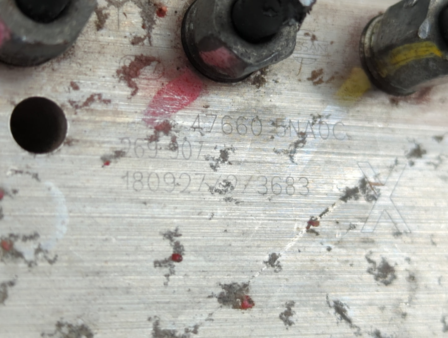 2019-2020 Infiniti Qx50 ABS Pump Control Module Replacement P/N:47660 5NA0C Fits Fits 2019 2020 OEM Used Auto Parts