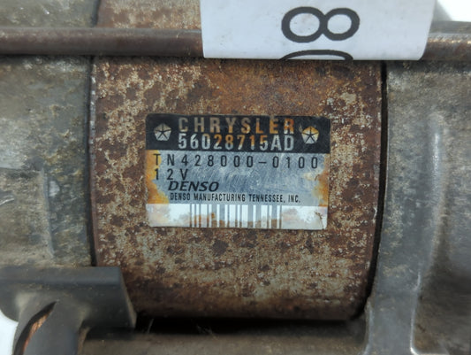 2003-2010 Mazda 6 Car Starter Motor Solenoid OEM P/N:TN428000-0100 56028715AD Fits Fits 2003 2004 2005 2006 2007 2008 2009 2010 OEM Used Auto Parts