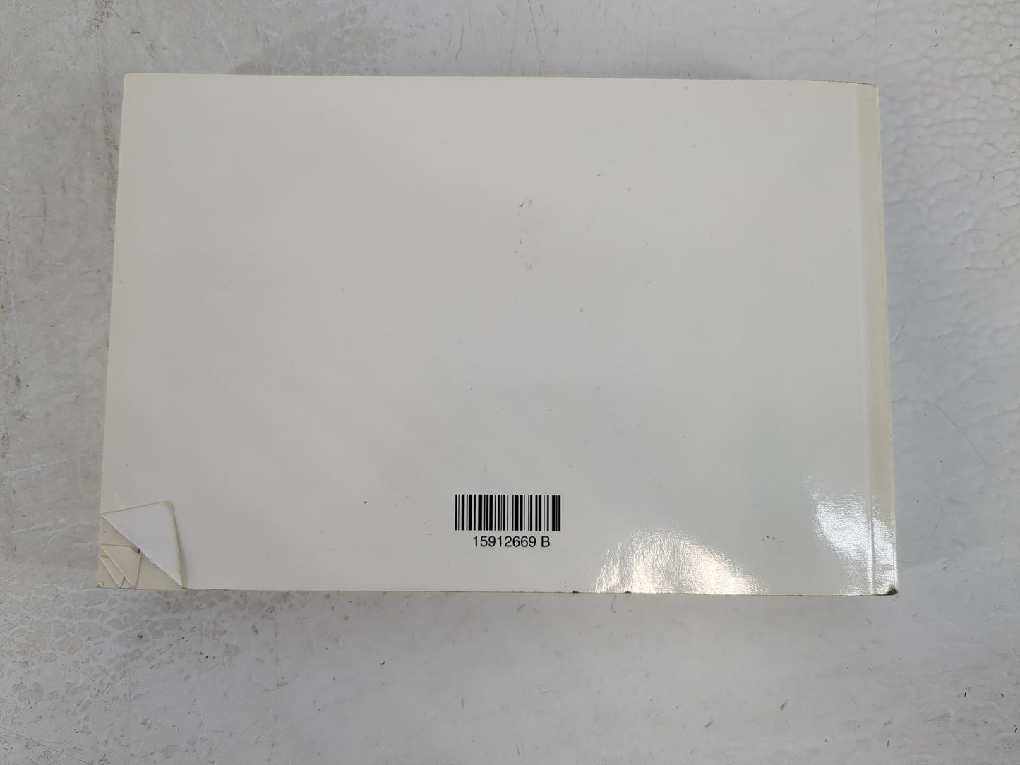 2008 Chevrolet Trailblazer Owners Manual Book Guide P/N:15912669 OEM Used Auto Parts