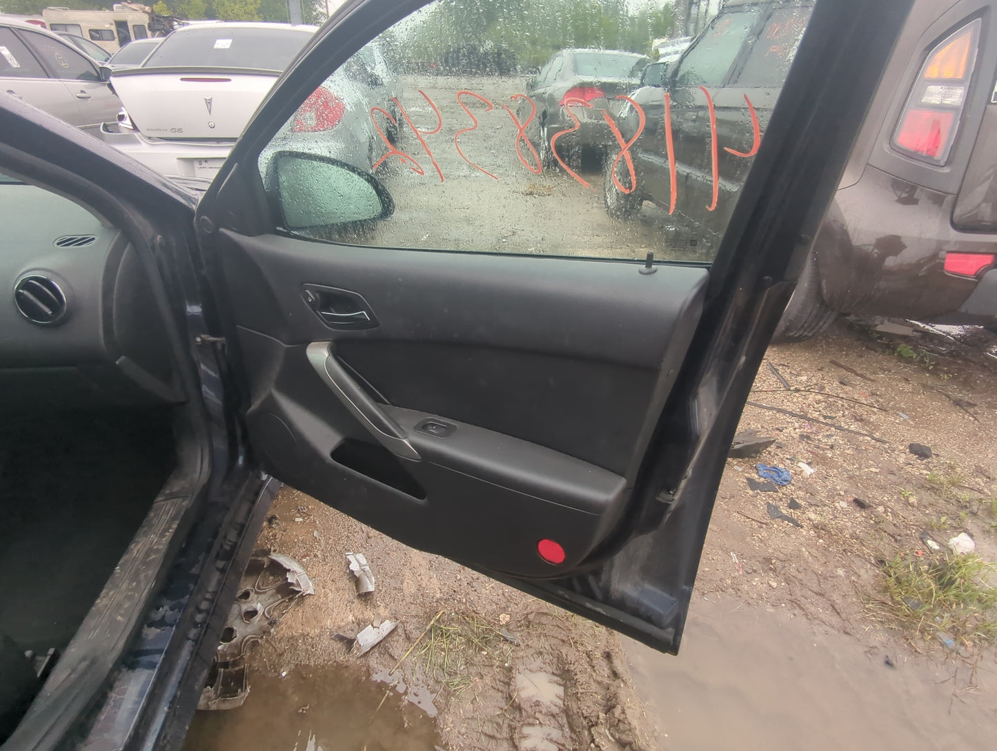 2009 Pontiac G6 Front Right Passenger Interior Door Panel Trim