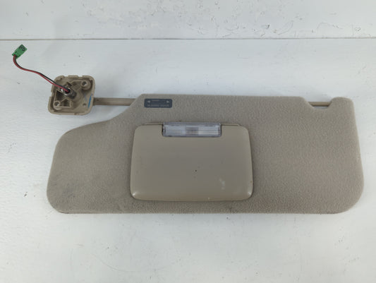 2010-2011 Ford Taurus Sun Visor Shade Replacement Driver Left Mirror Fits Fits 2010 2011 OEM Used Auto Parts