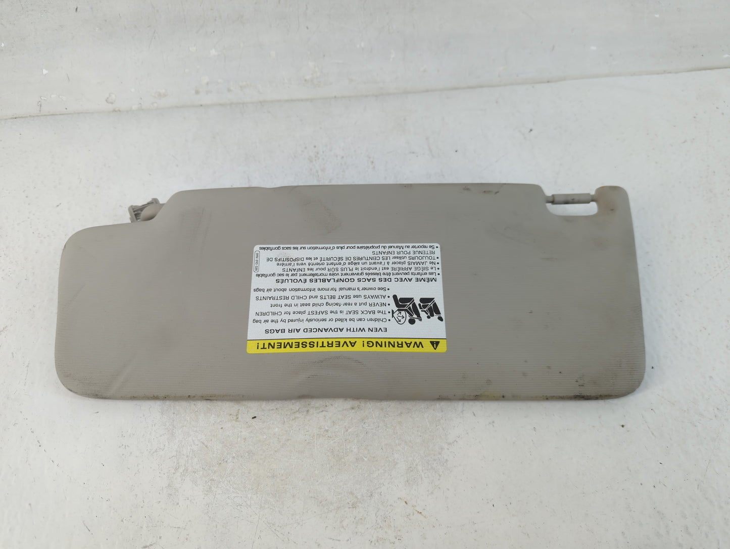 2022 Volkswagen Taos Sun Visor Shade Replacement Passenger Right Mirror Fits OEM Used Auto Parts