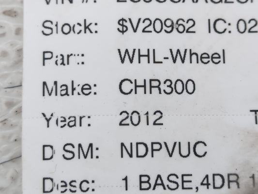 2005-2022 Chrysler 300 Spare Donut Tire Wheel Rim Oem