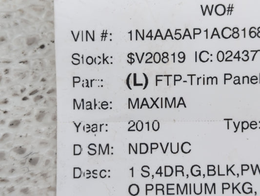 2004-2022 Nissan Maxima Spare Donut Tire Wheel Rim Oem